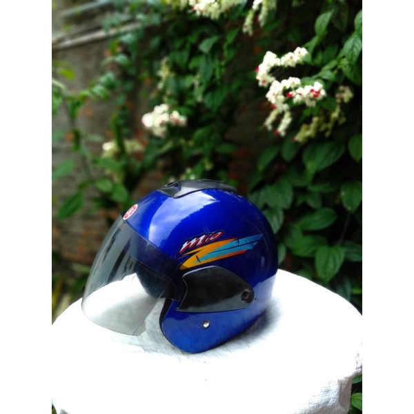 helm yamaha mio ori helm jadul retro lawas