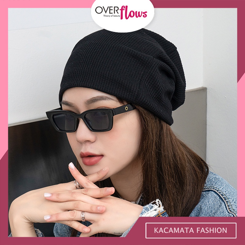 OVERFLOWS.ID kacamata Fashion Import Jennie Unisex Wanita Pria Kaca Mata Pendek Sunglasess