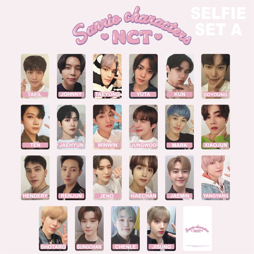 (PC-05) PHOTOCARD NCT SANRIO SELFIE SET A