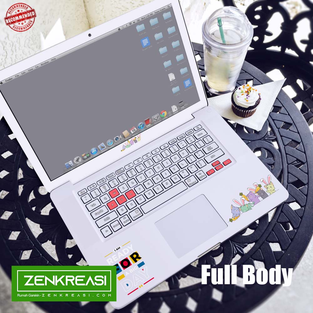 Garskin Laptop Skin Laptop Tema: Iam Ready