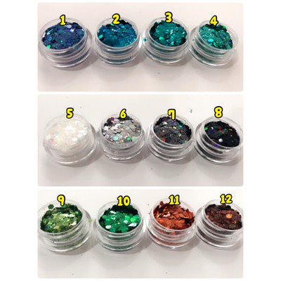 Glitter hexagon glitter nail art slime sprinkle glitter hologram laser