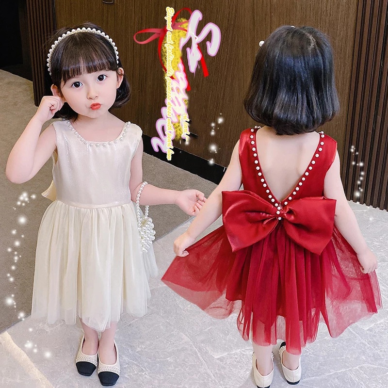 Baju Pesta Anak Perempuan Dress Pesta Ulang Tahun Anak Import