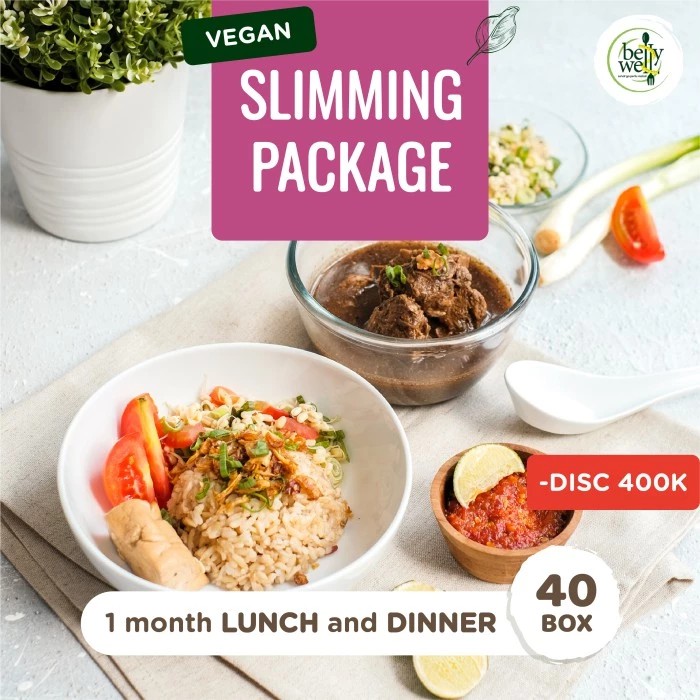 

Bellywell Vegan Slimming Monthly Lunch & Dinner