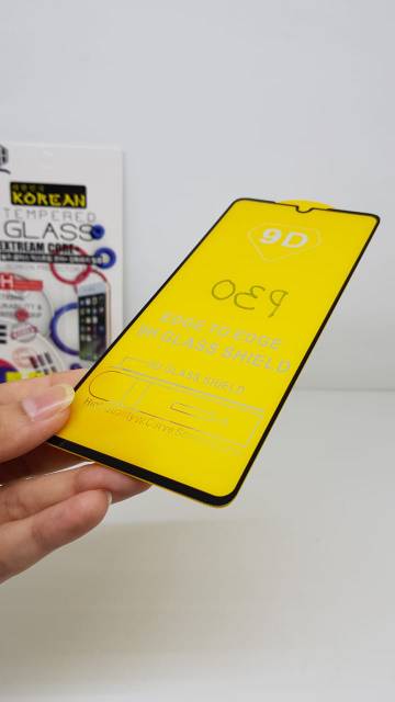 KOREAN Tempered Glass Huawei P30 6.1 inchi FULL SCREEN TG 5D Huawei P30 FULL GLUE Anti Gores Kaca