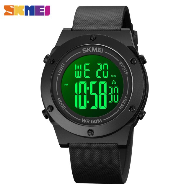 SKMEI Pria 1772 Sports Watch LED Digital Outdoor Multifunction Data Calendar