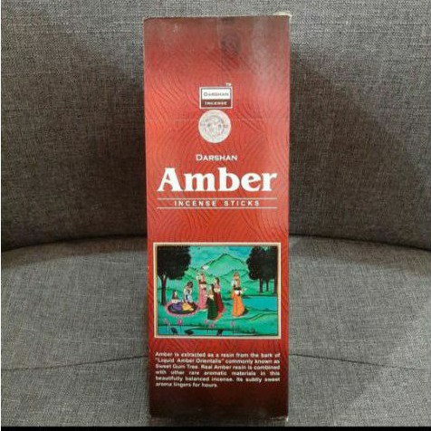 Hexa Short Amber Incense