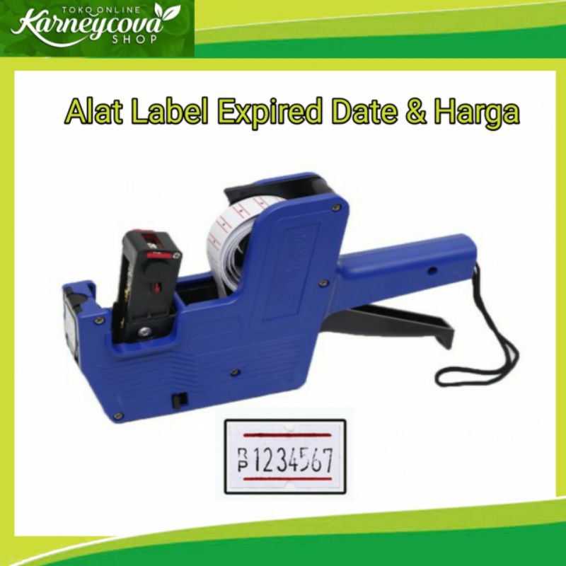 Alat Label Harga dan Expired Date 8 Digit