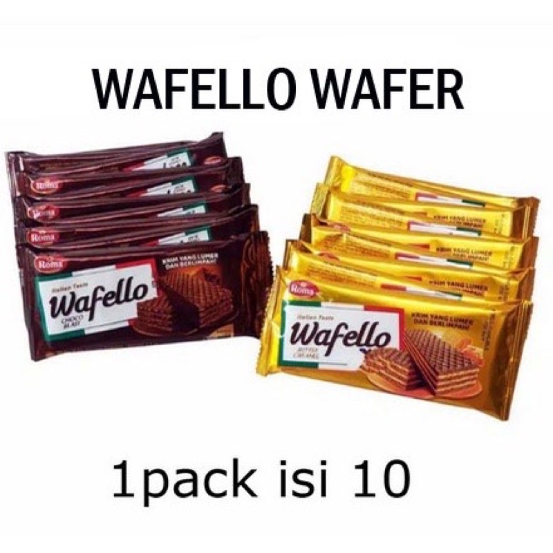 

Wafello Wafer Isi 10