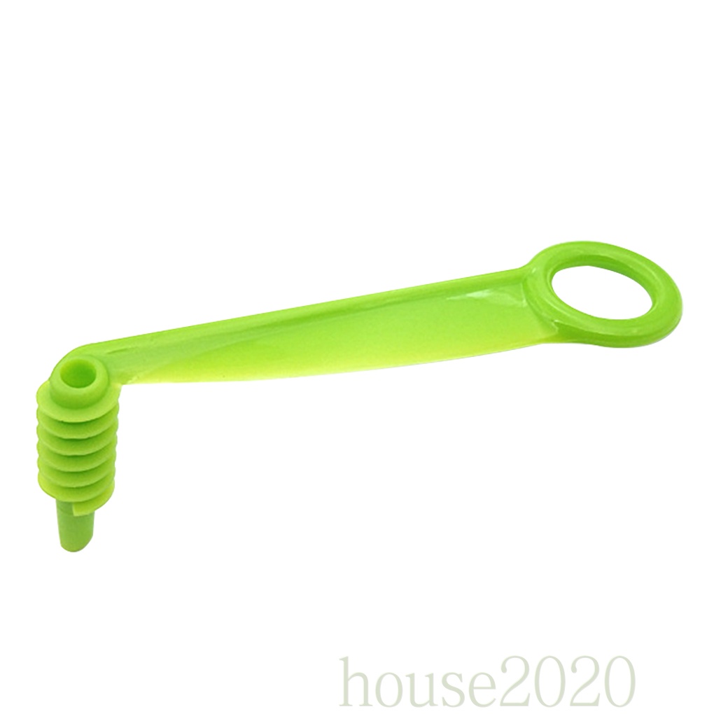 [HOUSE2020]Spiral Slicer Plastic Handheld Cucumber Slicing Tool Vegetable Fruit Slicer Kitchen Accessory Color Random