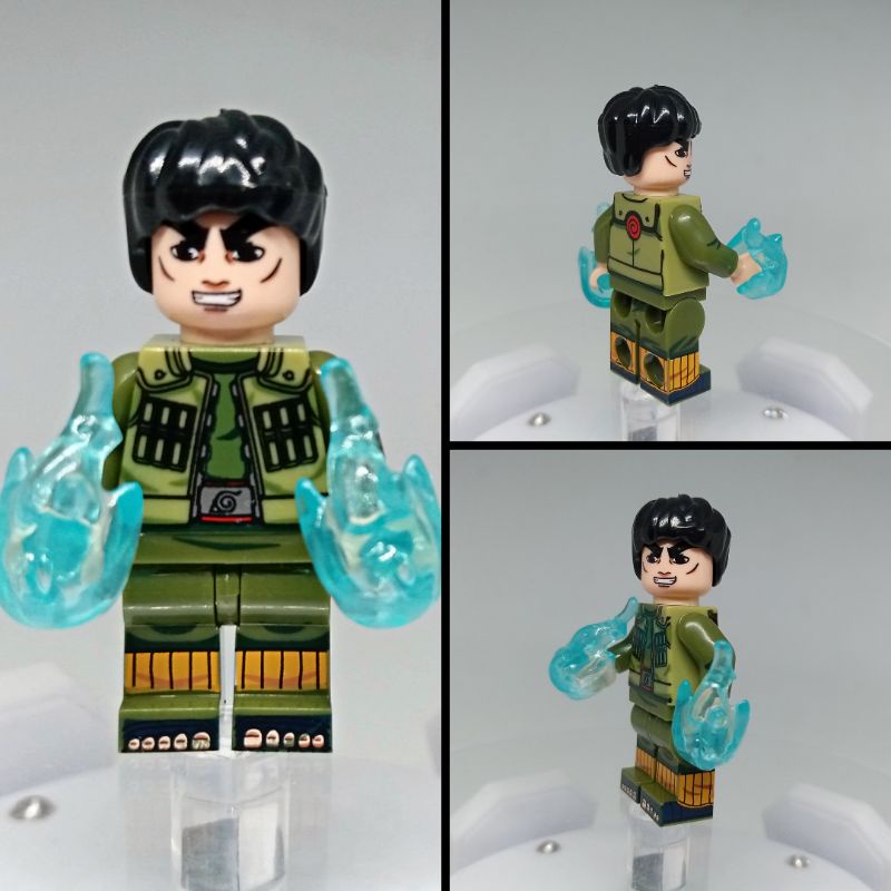 mainan anak bricks action mini figure lego naruto might guy WM2122 anime minifigure itachi sasuke ka