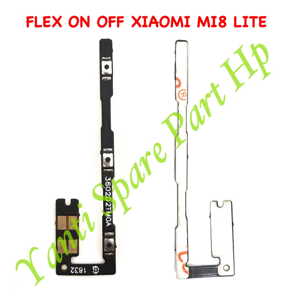 Flexible On Off Xiaomi MI8 Lite Original Terlaris New