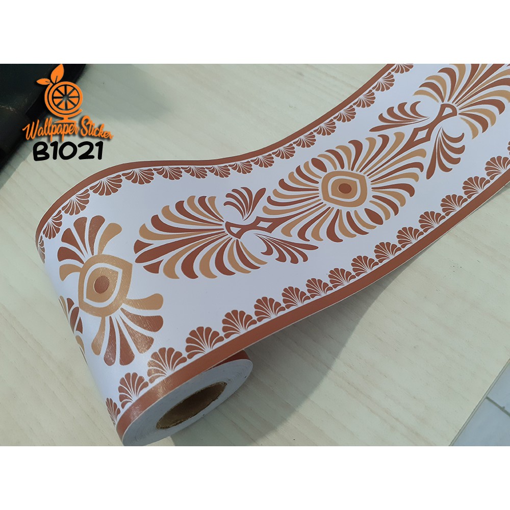 Wallpaper Border List Ukuran 10Cm*8M list border kamar motif elegant