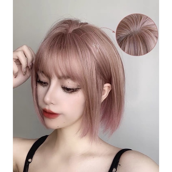 T332 full wig korean bobo wig lisa 30 cm wig anya