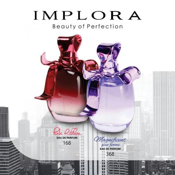 Implora Parfume Model Pink Ribbon / Magnificent Series -  Original