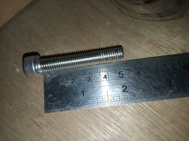 Baut L M8 x 50 (5cm) stainless 304