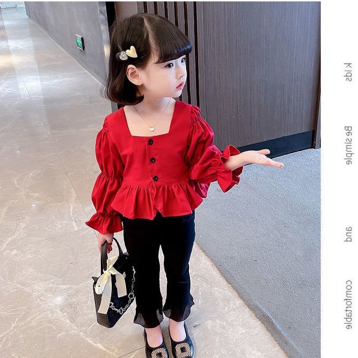 CHUBBI 28 Setelan Set Anak Perempuan Rinoa Ruffle