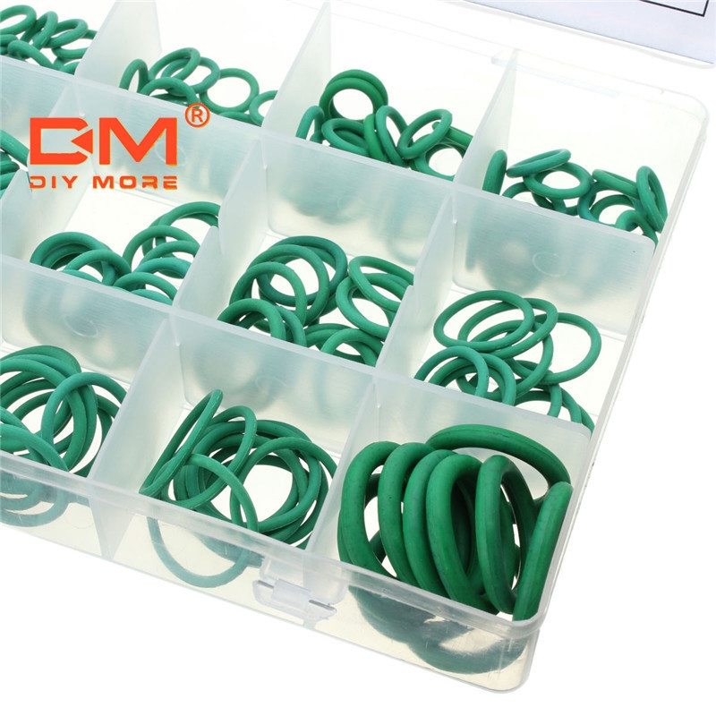 〖Factory Supplier/COD〗270pcs Karet Seal O-Ring 18 Ukuran Untuk Ac Mobil