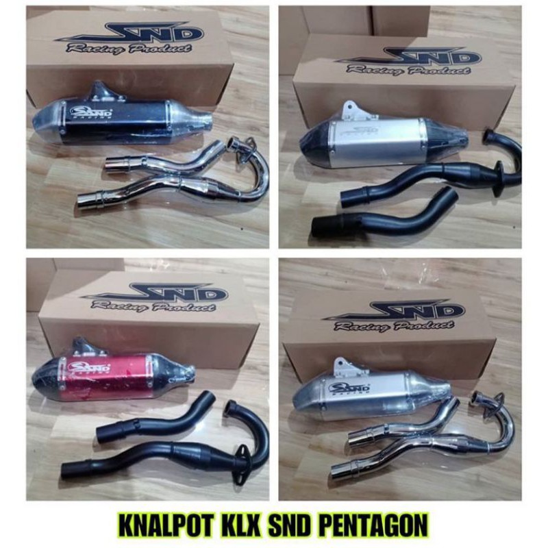 KNALPOT SND PENTAGON KLX 150