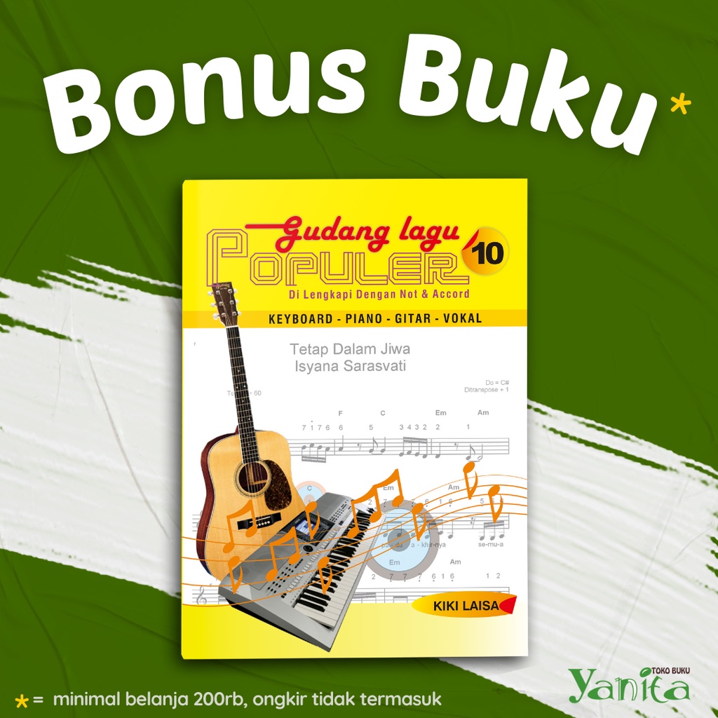 Yanita Buku Musik Gudang Lagu Populer 10