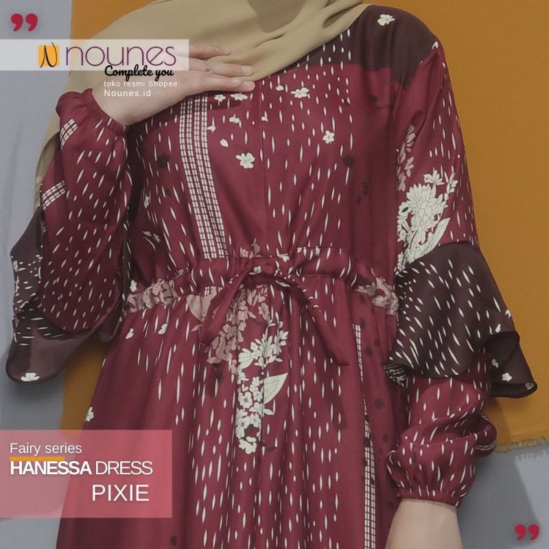 Gamis Maxmara Lux Ruffle//Gamis Rintik Hujan//Gamis Maxmara Viral