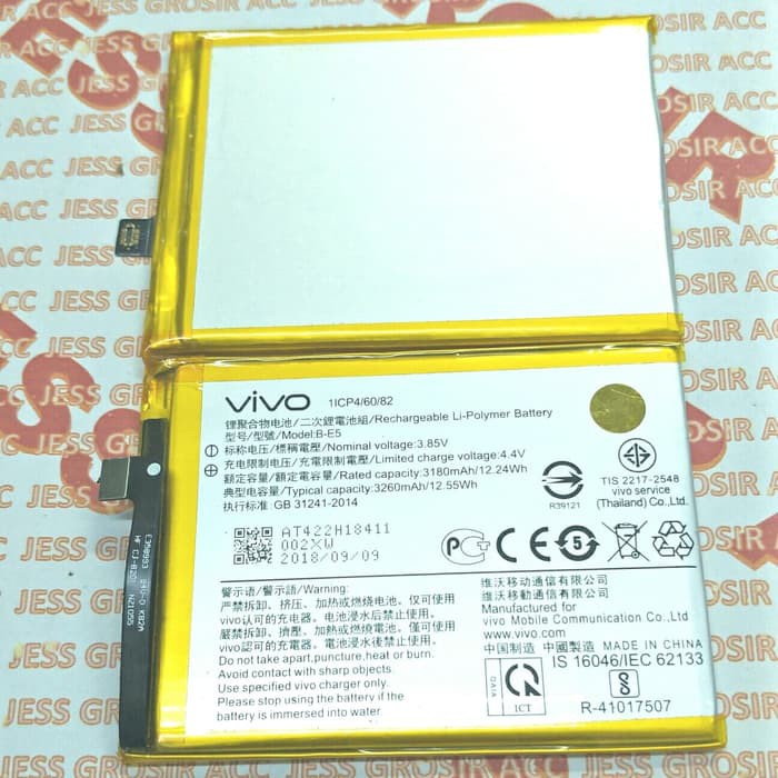 Baterai Battery Batre Original VIVO B-E5 , BE5 , B E5 , Y81 , Y83