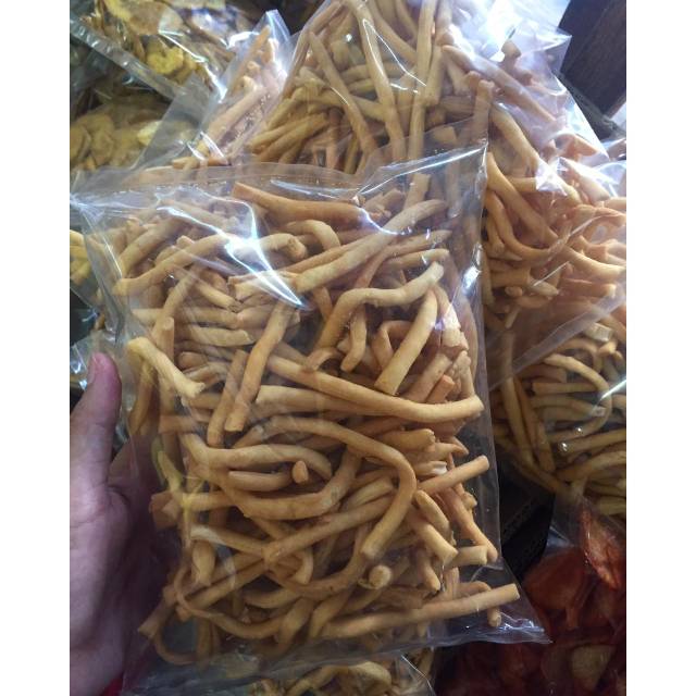 

Stik pedas atau original kurang lebih 200 gram