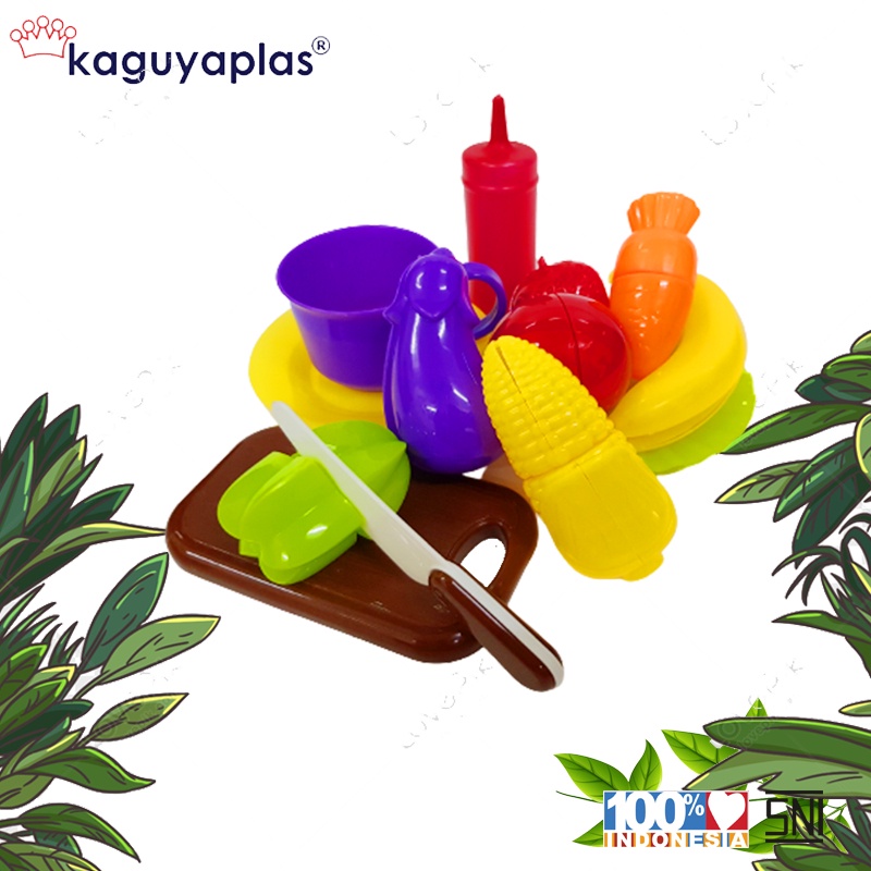 (BISA COD) Sekawantoys Mainan Anak Buah Potong Perekat Berbahan Plastik Berkualits TERMURAH!! 197 KGYK