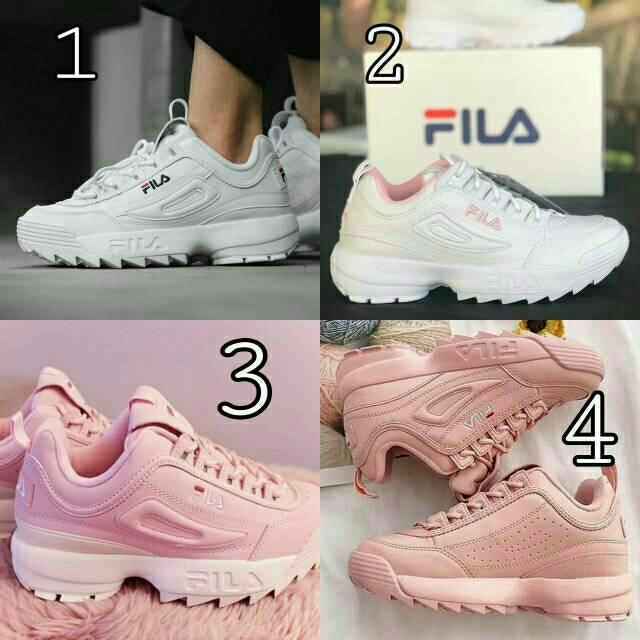 (GRADE ORIGINAL) SEPATU FILA DISRUPTOR II PUTIH