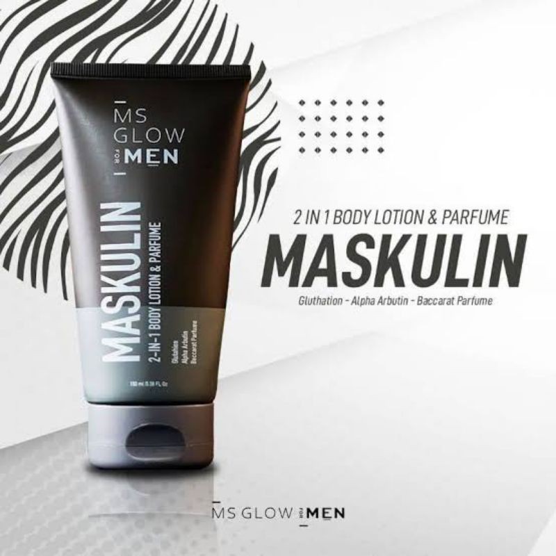 MS GLOW FOR MEN HAND BODY MASKULIN