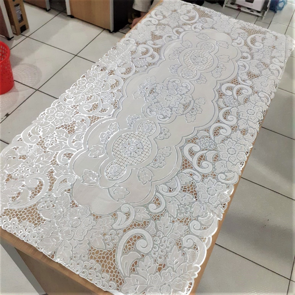 SHENAR- BISA COD TAPLAK MEJA PVC 120X60 CM|TABLE MAT | ALAS PIRING MAKAN|TAPLAK MEJA RUANG TAMU|TAPLAK MEJA TAHAN AIR Oilproof Cover Meja Table Mat Besar &amp; Kecil