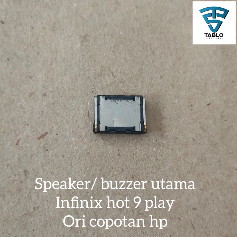 speaker buzzer utama Infinix hot 9 play ori Copotan hp