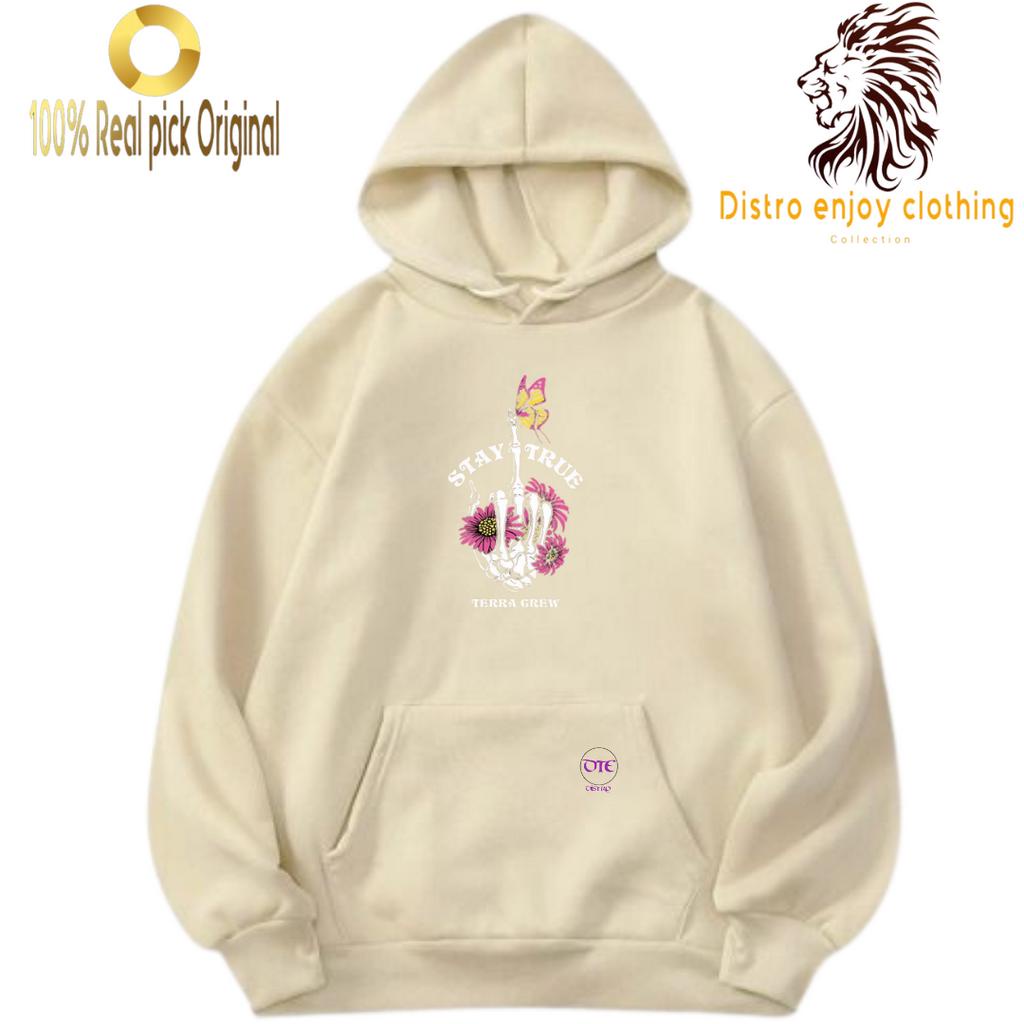 Hoodie cream pria hoodie pria wanita warna mint hoodie original distro enjoy clothing bandung hoodie