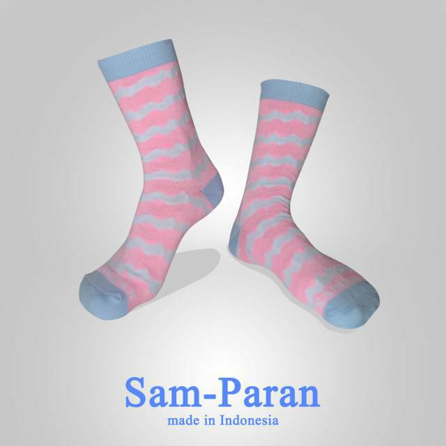 SAMPARAN KAOS KAKI WANITA PINK FEMINIM SOCK GIRL