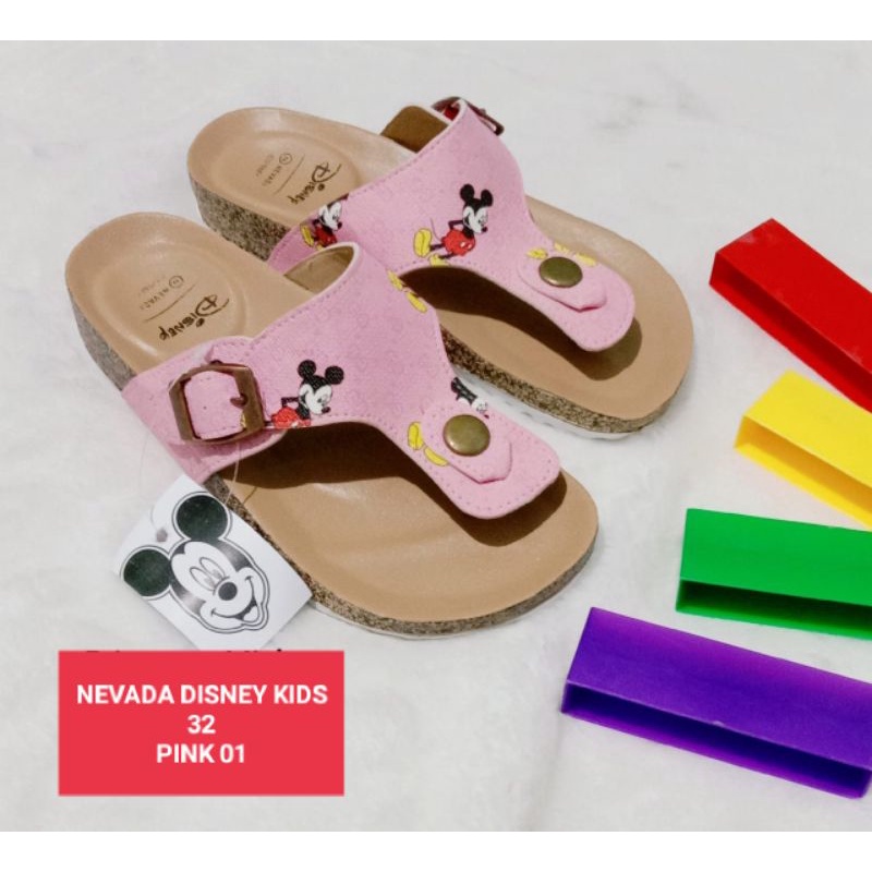 SENDAL ANAK NEVADA DISNEY BRANDED/BRANDE MATAHARI