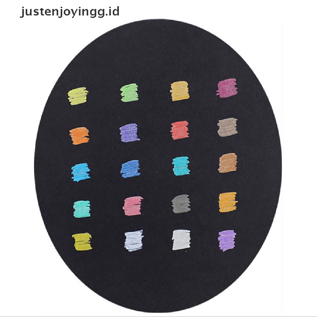 【justenjoyingg.id】 20 colors Premium Acrylic Pens Marker Pens Paint Pen Write on Stones Glass .