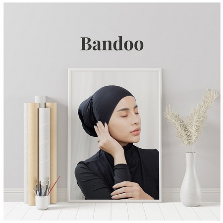 (ORIGINAL) Innerwear Bandoo by Sylmi Basic, CIPUT INNER HIJAB Pashmina Premium