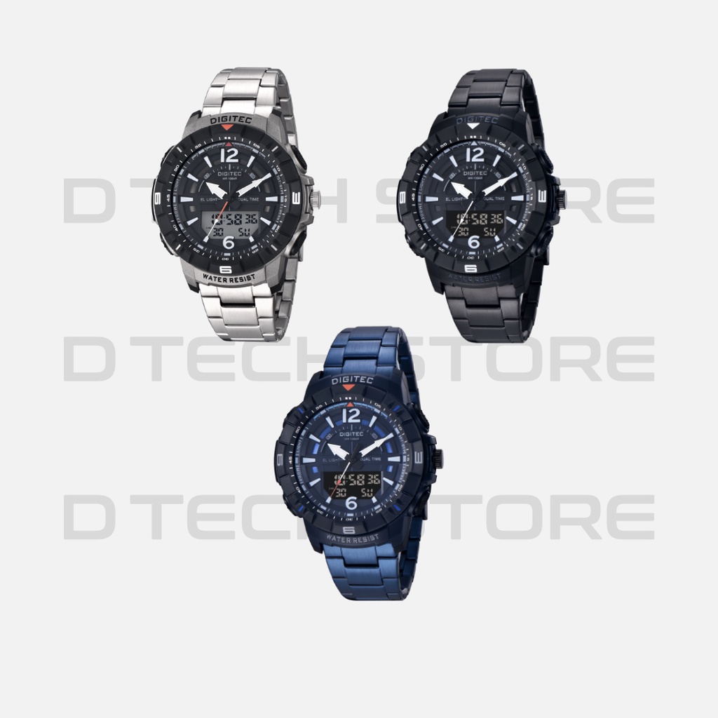 Jam tangan Digitec DA-2131 R/DG-2131 R/ DA 2131 R Original