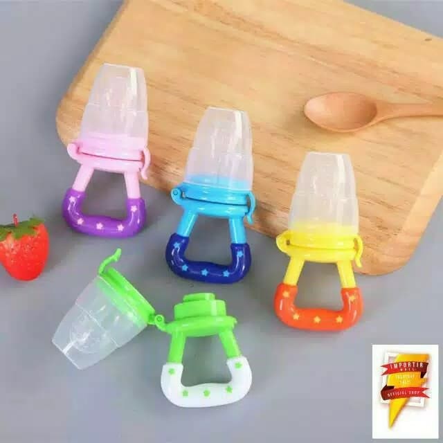 Empeng Dot BUAH Bayi Gigitan Silikon Baby Fruit Teether Silicone Food Freeder Kid Silicon