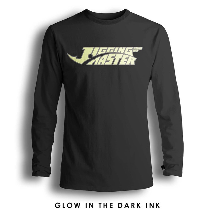 Kaos Baju Obral Combed 30S Distro GLOW JiGGiNG MASTER PANJANG mancing