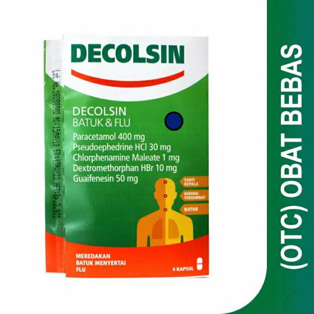 Decolsin Obat batuk &amp; Flu