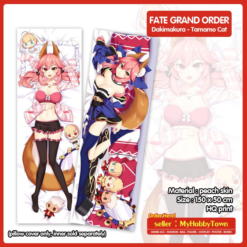 Sarung Bantal Anime Dakimakura Fate Grand Order : Tamamo Cat