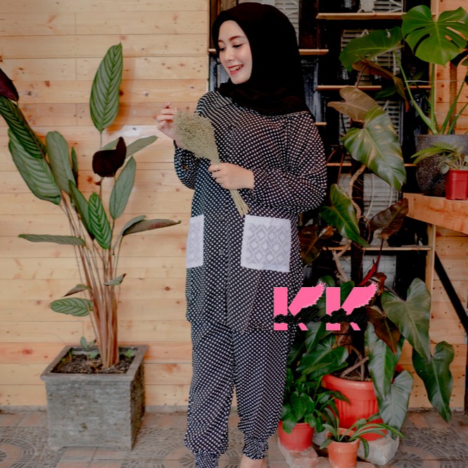 SASKI ONESET FASHION HIJAB STELAN PREMIUM KK COLLECTION