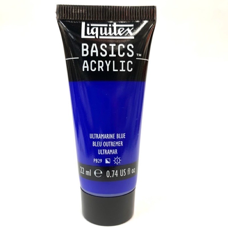 

Cat Acrylic Liquitex Basics 22ml Ultramarine Blue
