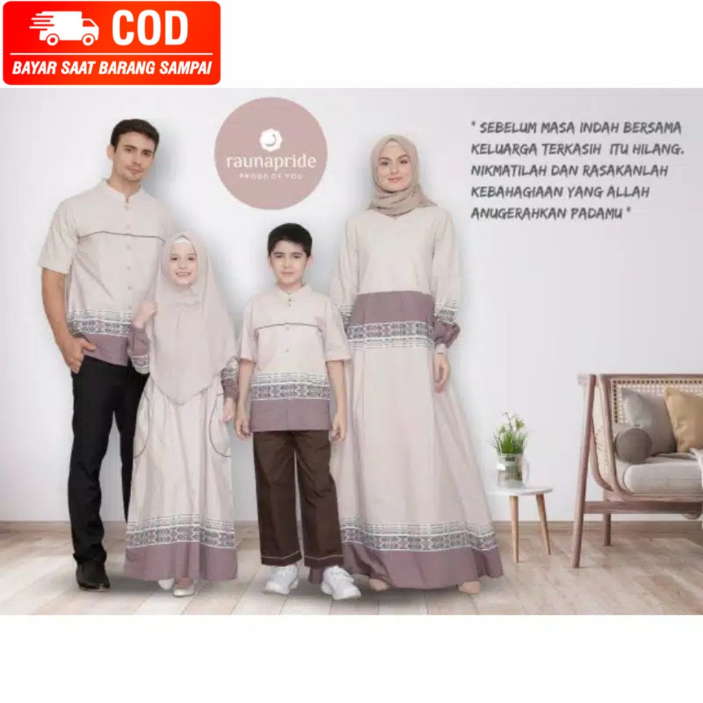 Gamis Rauna Cuopel Sarimbit 245 Terbaru