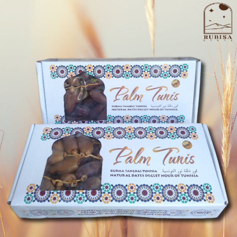 

Palm tunis 500gr/ Kurma palm tunis/ Kurma tunis/ Kurma tunis tangkai/ Kurma palm/ Kurma/ Palm tunis/ Kurma manis