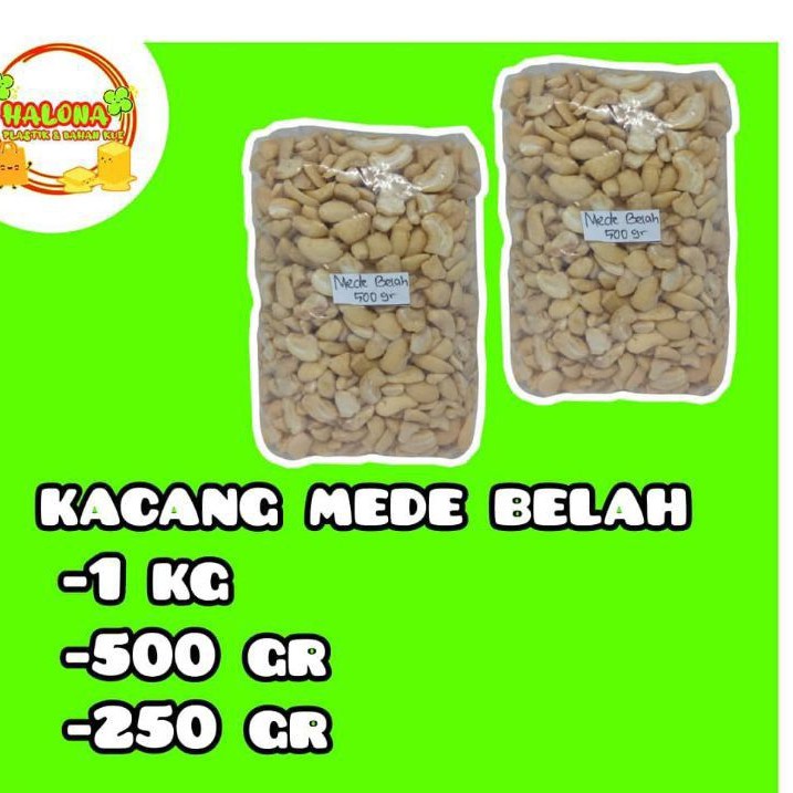 

Kacang Mede Belah Repack (500gr)