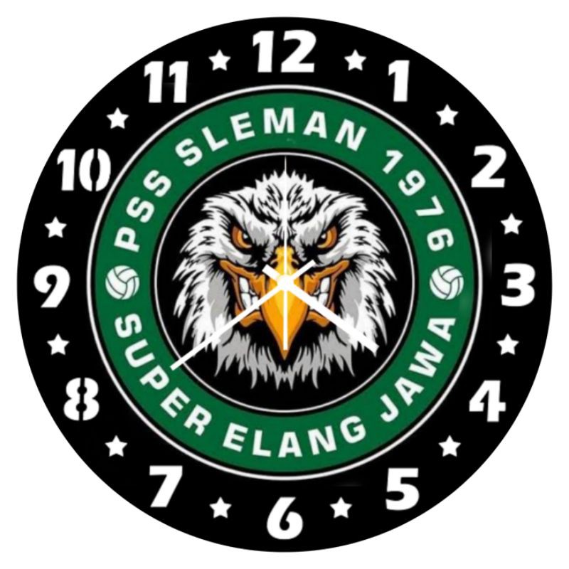 jam dinding pss sleman 1976.