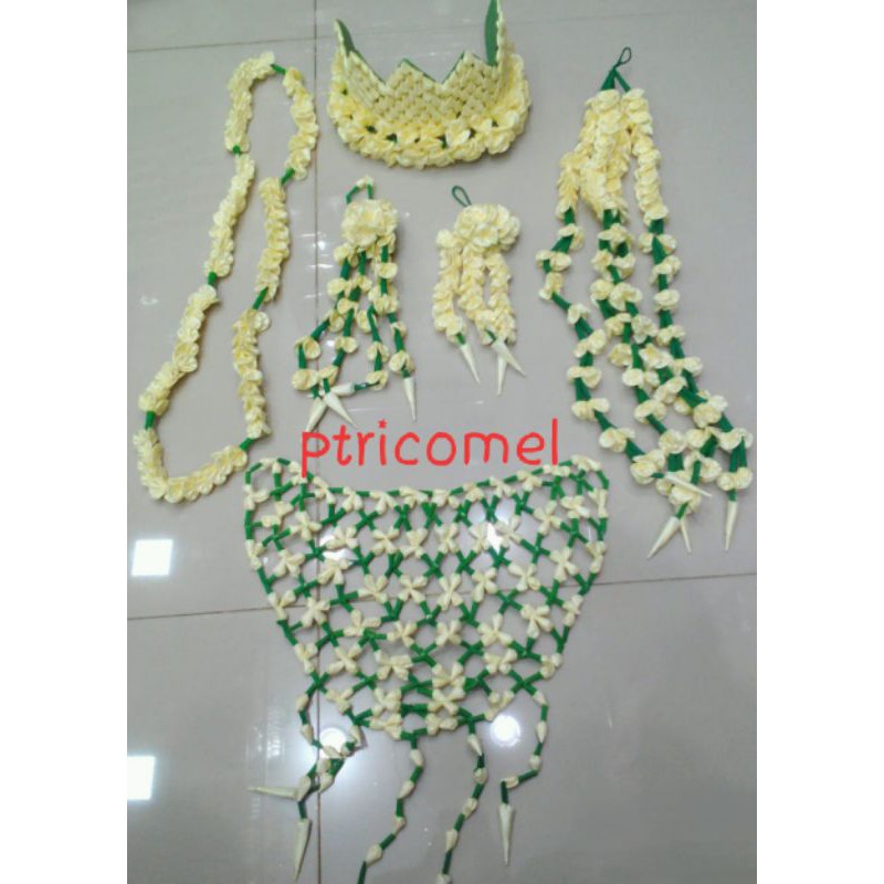 Ronce Melati Pengantin Sunda Siger Palsu/Imitasi.