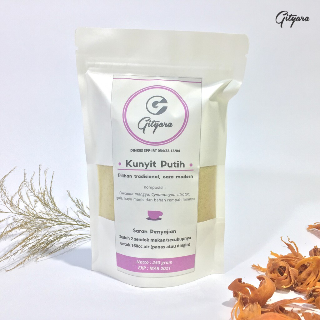 

Kunyit Putih Jamu Gityara 250 gram