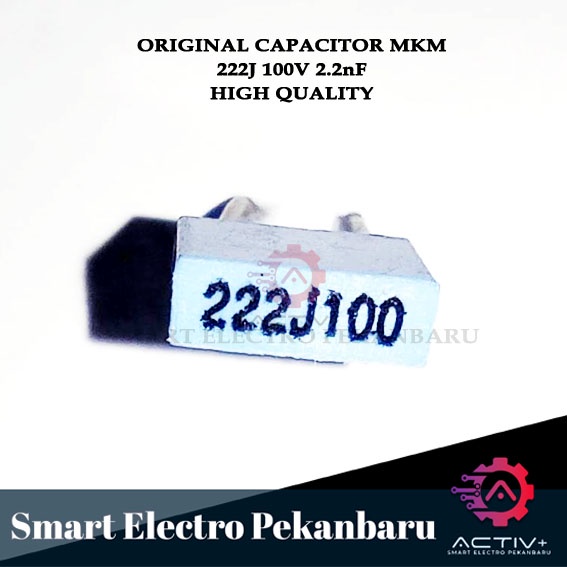 ORIGINAL CAPACITOR MKM 222 100V 2.2nF KAPASITOR MKM 222J 100V KAPACITOR KERAMIK 222J 100 V 2.2 nF MY